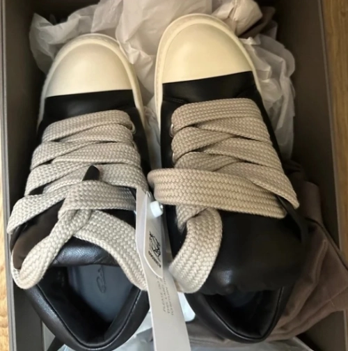 Rick Owens Luxor Jumbo Padded Low 'Black Milk'  review 