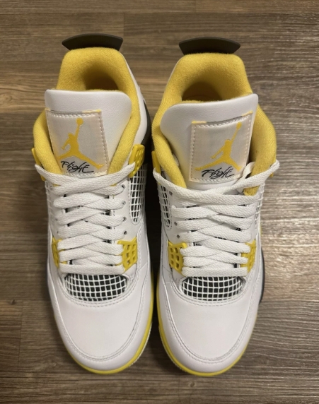 Air Jordan 4 Retro Vivid Sulfur (Women's)  AQ9129-101  review Baylor 00