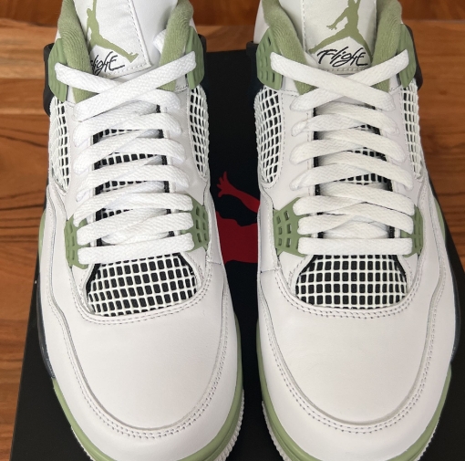 Air Jordan 4 Retro Seafoam (Women's)  AQ9129-103 review Collin 00