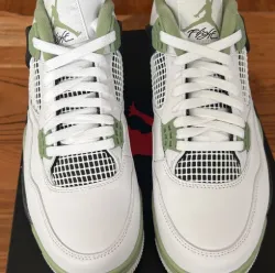 Air Jordan 4 Retro Seafoam (Women's)  AQ9129-103 review Collin 01