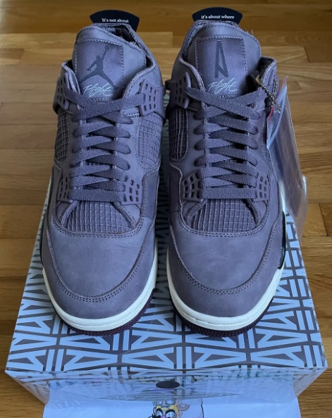 Jordan 4 Retro A Ma Maniére Violet Ore DV6773-220 review Solomon 01