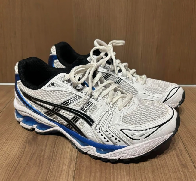  ASICS Gel-Kayano 14 White Tuna Blue 1201A019-101 review Baker 00