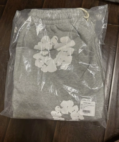 OBO Denim Tears The Cotton Wreath Sweatpants Grey review 