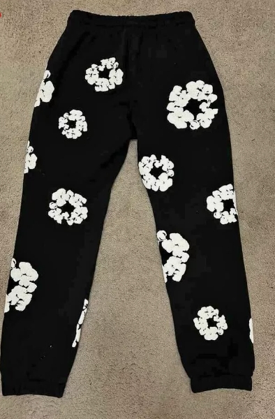 OBO Denim Tears The Cotton Wreath Sweatpants Black review Colette