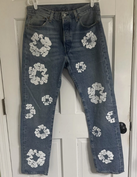 OBO Denim Tears  The Cotton Wreath Jean Light Wash review Ibrahim 00