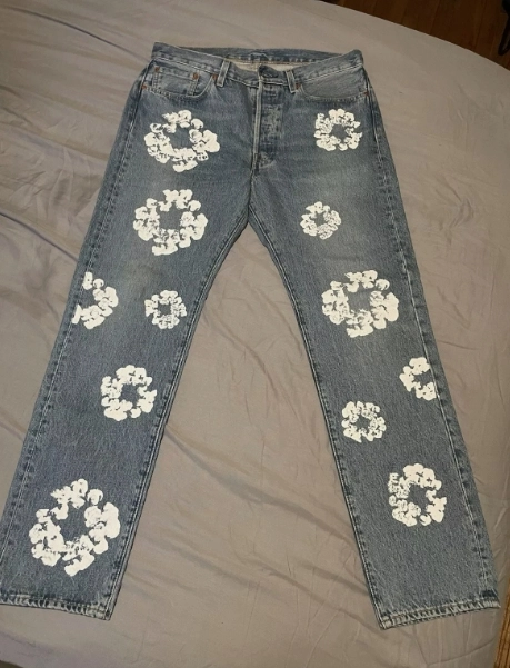 OBO Denim Tears  The Cotton Wreath Jean Light Wash review 