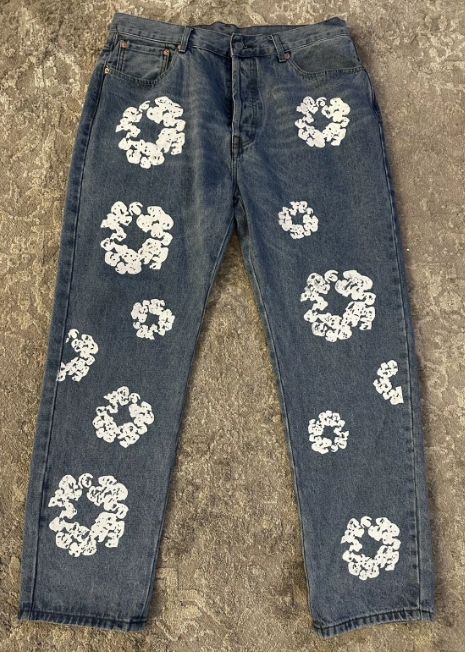 OBO Denim Tears  The Cotton Wreath Jean Light Wash review Marlee 00