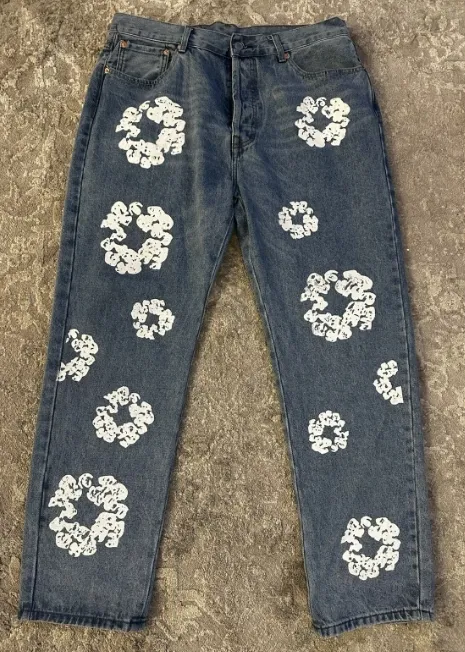 OBO Denim Tears  The Cotton Wreath Jean Light Wash review 