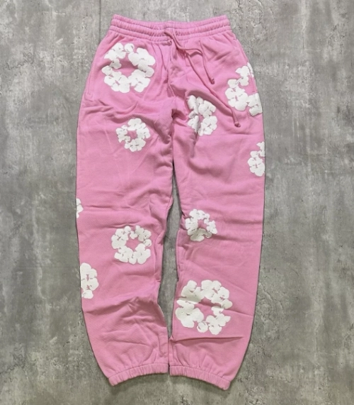 OBO Denim Tears The Cotton Wreath Sweatpants Pink review 
