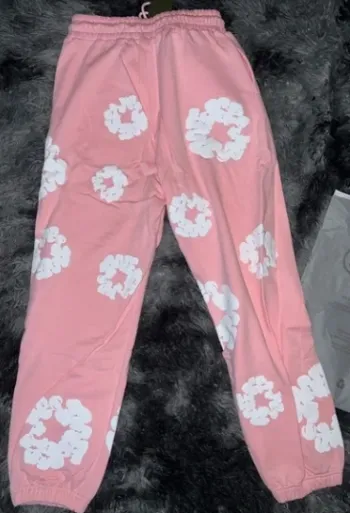 OBO Denim Tears The Cotton Wreath Sweatpants Pink review Callen 02