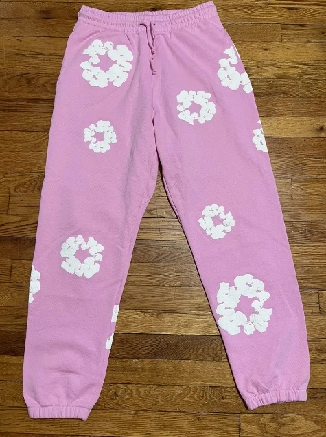 OBO Denim Tears The Cotton Wreath Sweatpants Pink review 