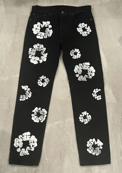 OBO Denim Tears  The Cotton Wreath Jean Black review 