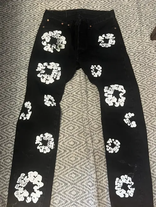 OBO Denim Tears  The Cotton Wreath Jean Black review 