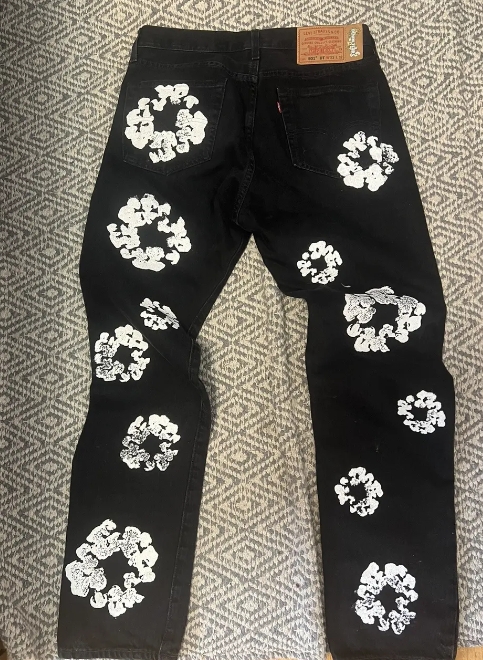 OBO Denim Tears  The Cotton Wreath Jean Black review Dax 01