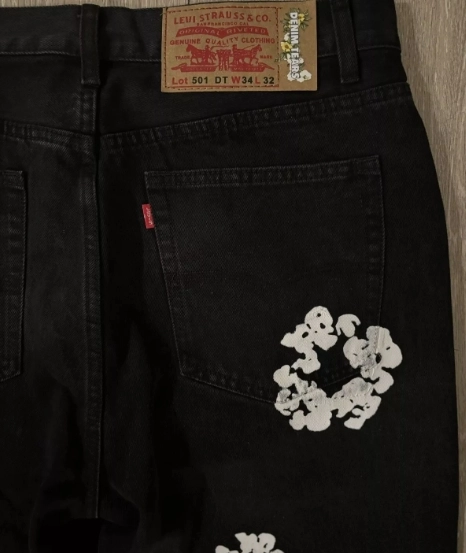 Denim Tears The Cotton Wreath Jean Black review 