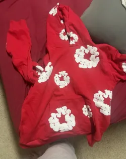 OBO Denim Tears The Cotton Wreath Sweatshirt Red review Francis