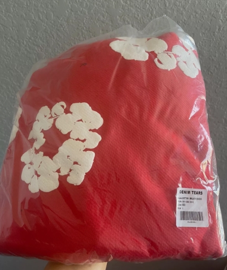 OBO Denim Tears The Cotton Wreath Sweatshirt Red review Sylvia 01