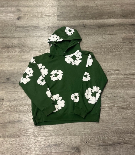 Denim Tears The Cotton Wreath Hoodie Green review Andy