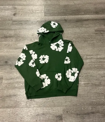 Denim Tears The Cotton Wreath Hoodie Green review 