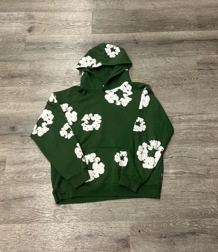 Denim Tears The Cotton Wreath Hoodie Green review 