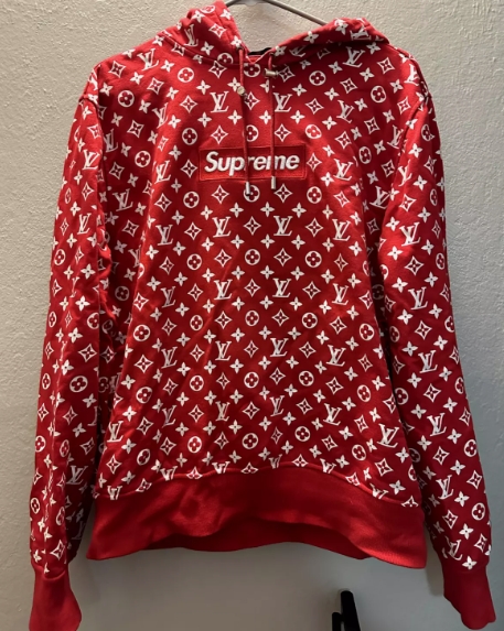 Louis Vuitton x SUP Full Print Red Hoodie review Princeton 00