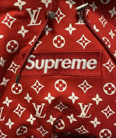 Louis Vuitton x SUP Full Print Red Hoodie review Princeton 02