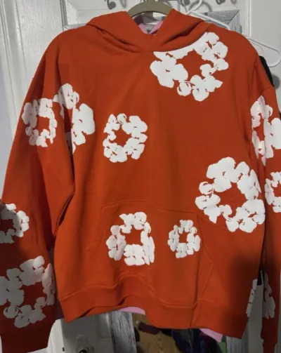 OBO Denim Tears The Cotton Wreath Sweatshirt Orange review Elaine 00