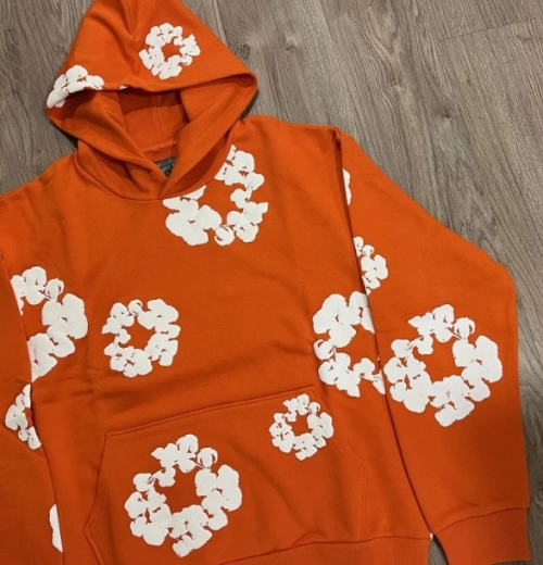 OBO Denim Tears The Cotton Wreath Sweatshirt Orange review 