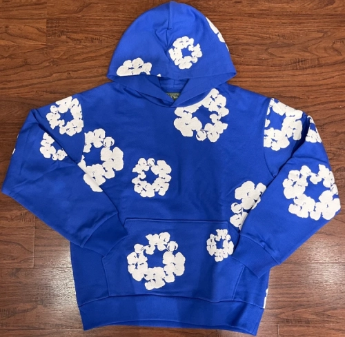 OBO Denim Tears The Cotton Wreath Sweatshirt Royal Blue review 
