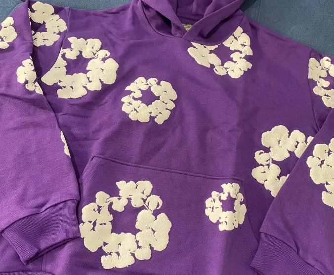 OBO Denim Tears The Cotton Wreath Sweatshirt Purple review Kieran 01