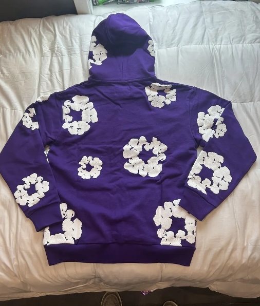 OBO Denim Tears The Cotton Wreath Sweatshirt Purple review Charleigh 01
