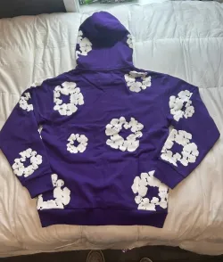 OBO Denim Tears The Cotton Wreath Sweatshirt Purple review Charleigh 02