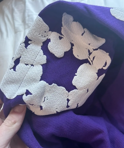 OBO Denim Tears The Cotton Wreath Sweatshirt Purple review Charleigh 02