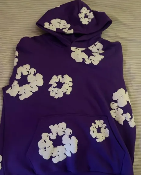 OBO Denim Tears The Cotton Wreath Sweatshirt Purple review 