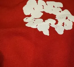 OBO Denim Tears The Cotton Wreath Sweatpant Red review Jennifer 02