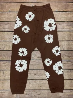 OBO Denim Tears The Cotton Wreath Sweatpants Brown review Jase 01