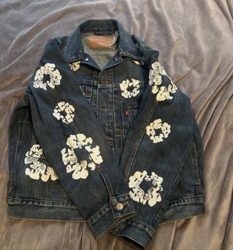 OBO Denim Tears Type - 2 All Over Wreath Raw Jacket review Meadow