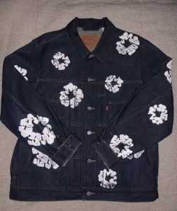 OBO Denim Tears Type - 2 All Over Wreath Raw Jacket review Carter 01