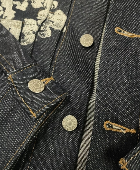 OBO Denim Tears Type - 2 All Over Wreath Raw Jacket review Eden 02