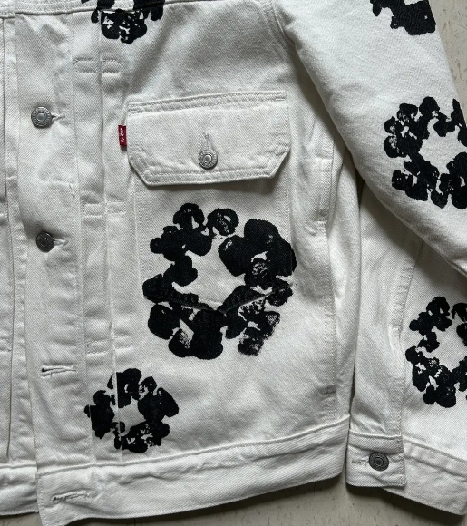 OBO Denim Tears Type - 2 All Over Wreath White review Mohammad 01