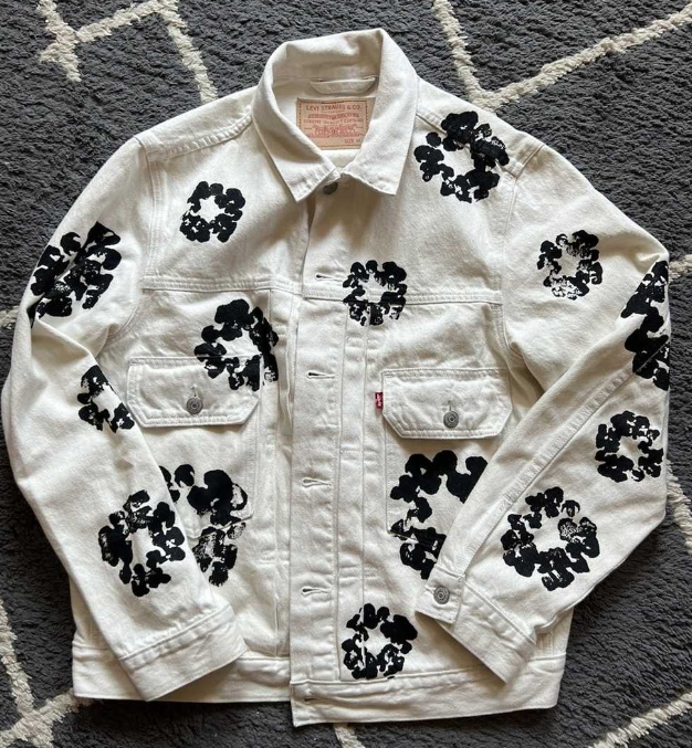 OBO Denim Tears Type - 2 All Over Wreath White review Emmie 00