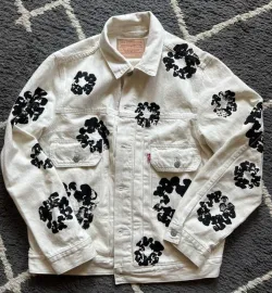 OBO Denim Tears Type - 2 All Over Wreath White review Emmie 01