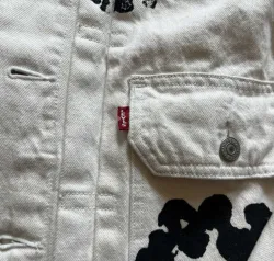 OBO Denim Tears Type - 2 All Over Wreath White review Emmie 02