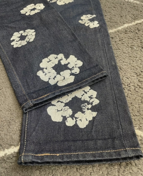 OBO Denim Tears  The Cotton Wreath Jean Selvedge review Carly 01