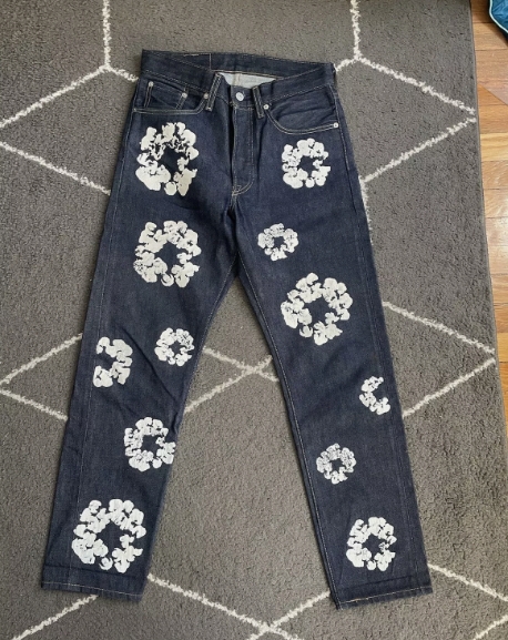 OBO Denim Tears  The Cotton Wreath Jean Selvedge review Carly 00