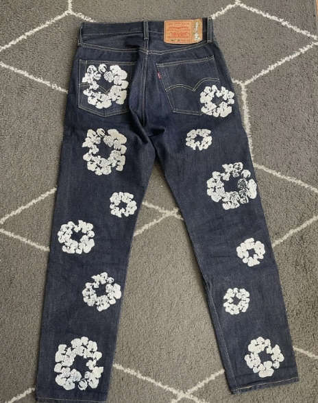 OBO Denim Tears  The Cotton Wreath Jean Selvedge review Carly 02