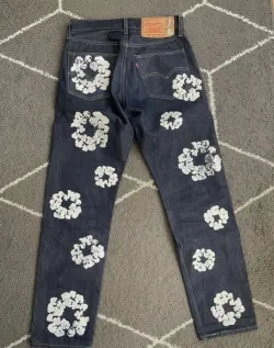 OBO Denim Tears  The Cotton Wreath Jean Selvedge review Carly 03