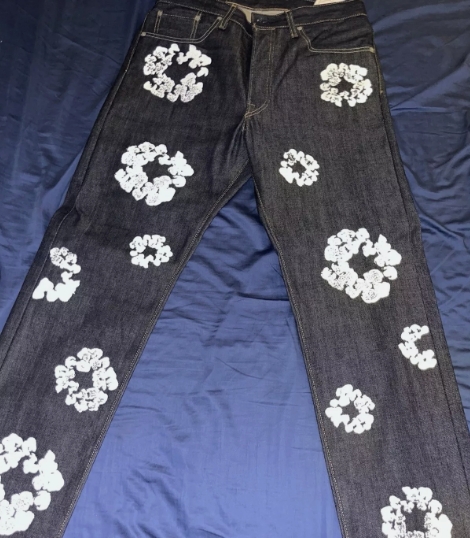 OBO Denim Tears  The Cotton Wreath Jean Selvedge review Janelle 01