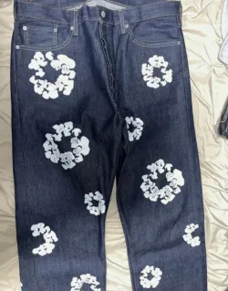 OBO Denim Tears  The Cotton Wreath Jean Selvedge review Bruno 01