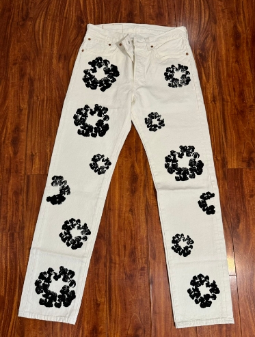 OBO Denim Tears  The Cotton Wreath Jean White review Zaid 00